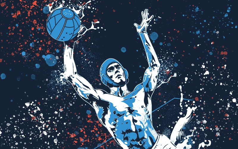 Apuestas en partidos de waterpolo nacionales e internacionales desde la app oficial 1Win.